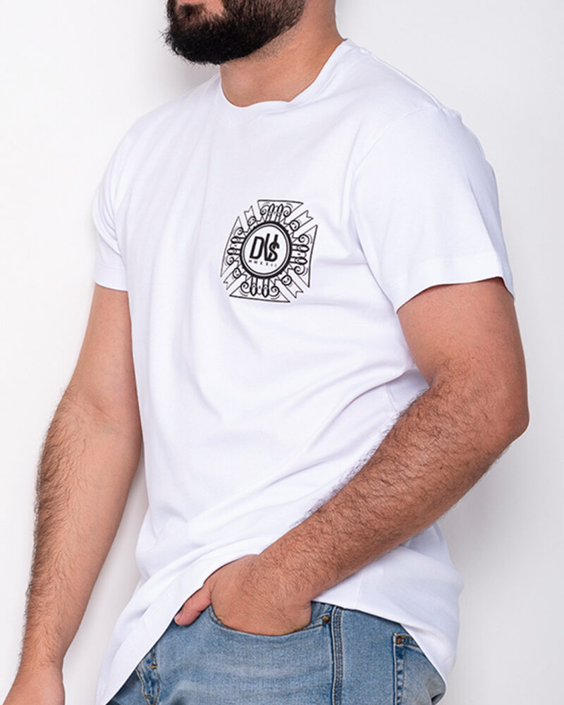 Camiseta Slim Tshirt Slim Camiseta negra camiseta blanca camiseta de hombre