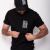 Camiseta Slim Tshirt Slim Camiseta negra camiseta blanca camiseta de hombre